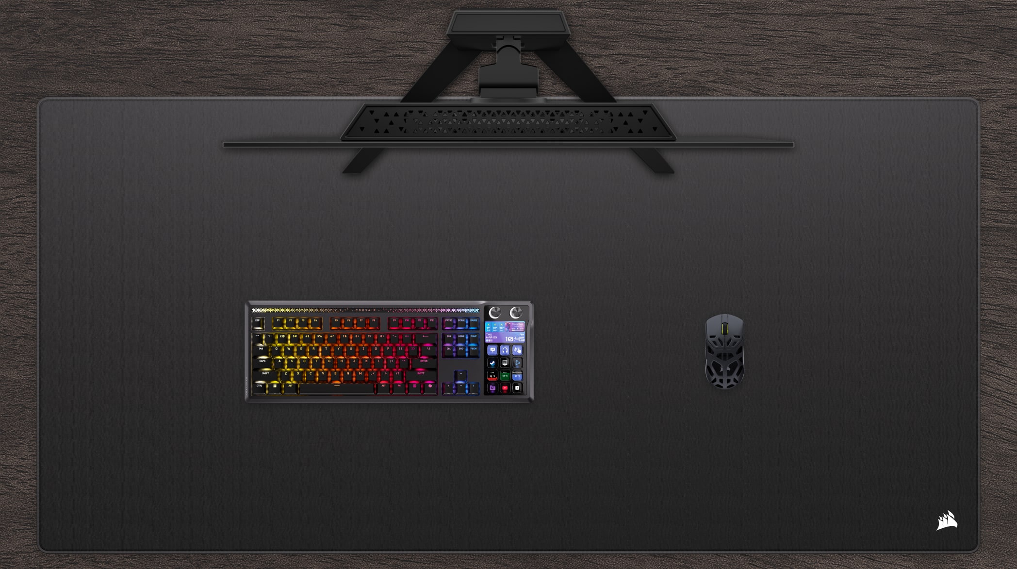 MM Anti-fray Cloth Gaming Mouse Pad – 3XL, Black